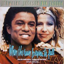 Jermaine Jackson & Pia Zadora - When The Rain Begins To Fall