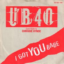 UB40 & Chrissie Hynde - I Got You Babe
